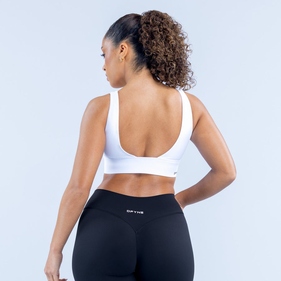 Brassière de sport Origin Blanc optique