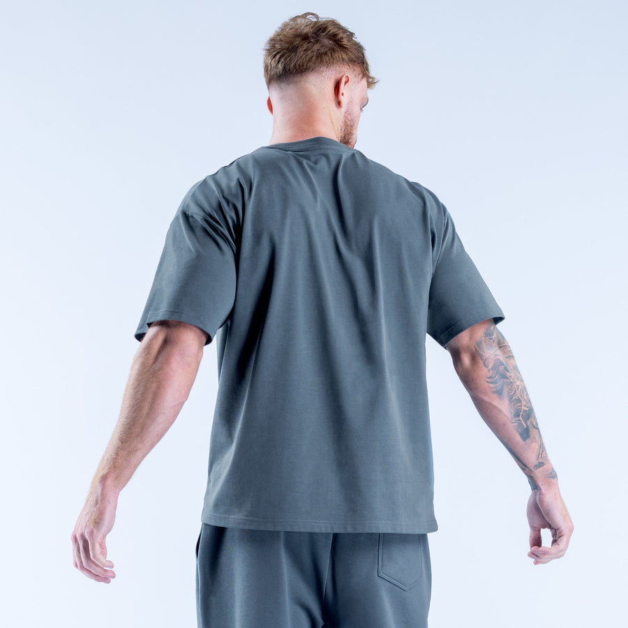 T-shirt Recharge Gris ardoise