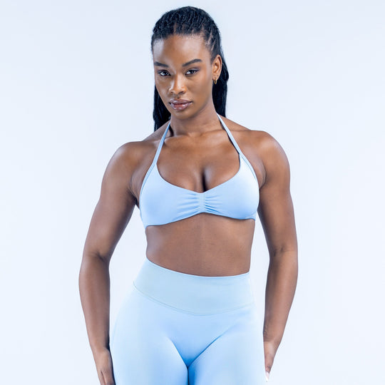 Brassière à bretelles Impact Bleu glace